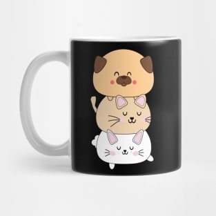 Kawaii Animal Stack Mug